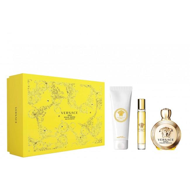 VERSACE EROSE EDP 100ML 3PCS SET