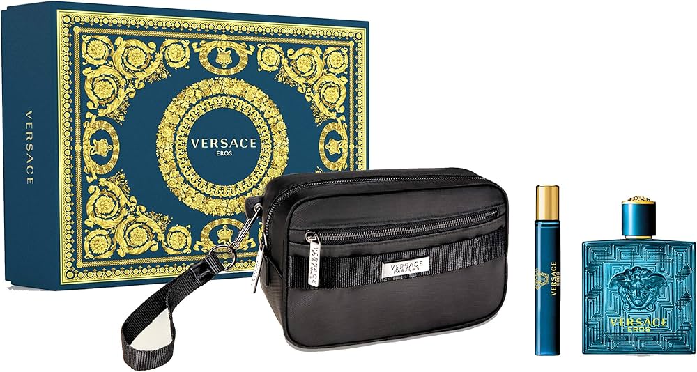 Versace Eros Edt 100ml 2Pcs Bag Set