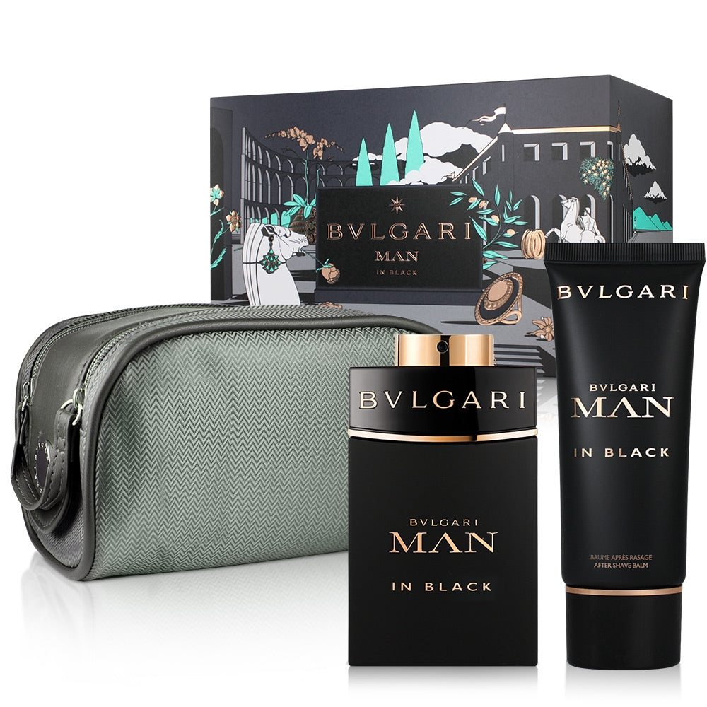 Bvlgari Man In Black Edp 100Ml 3Pcs Set - Main Image