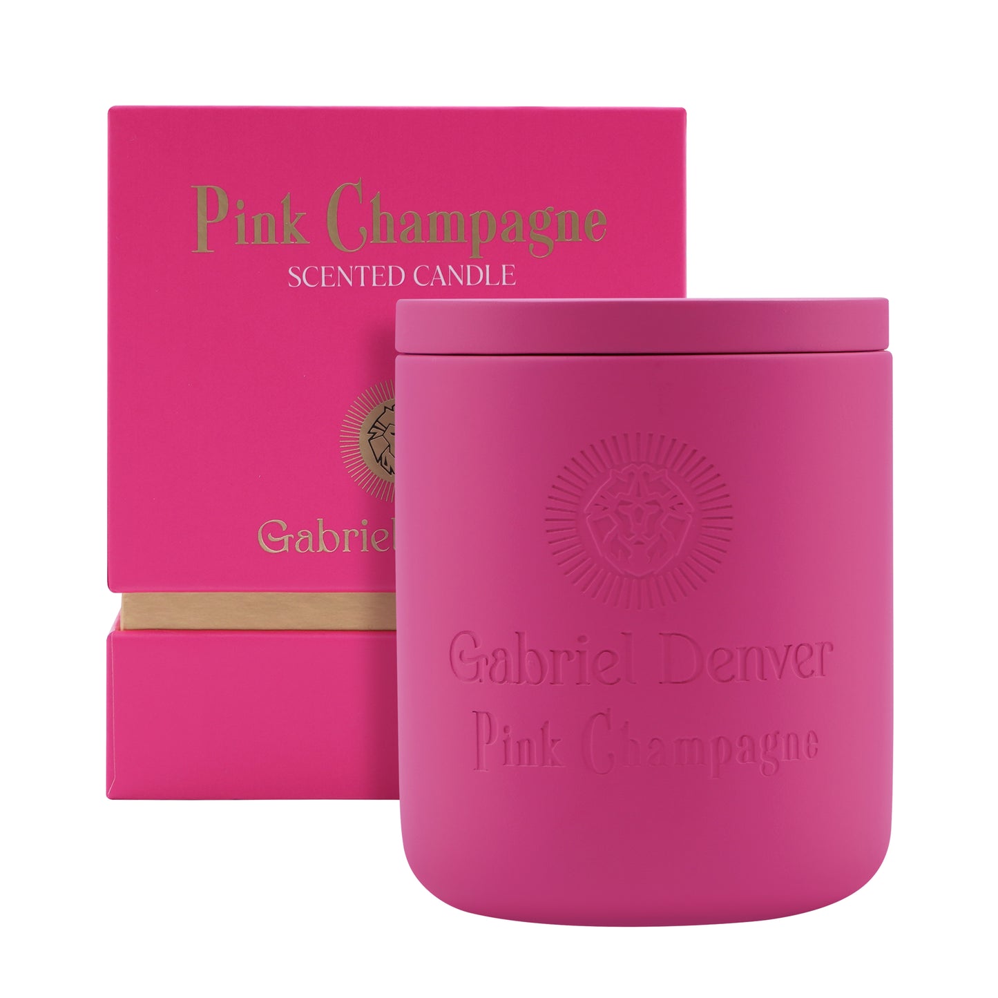 Gabriel Denver Pink Champagne Scented Candle 200Gm