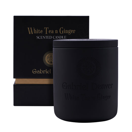 Gabriel Denver White Tea n Ginger Scented Candle 200Gm