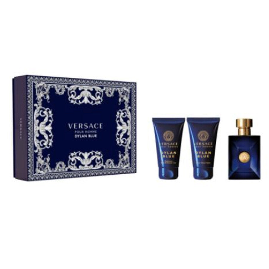 Versace Pour Homme Dylan Blue 50Ml 3 Pcs Set