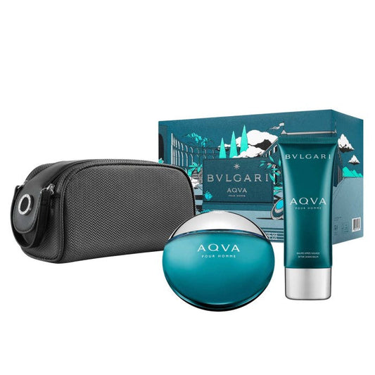 Bvlgari Aqva Pour Homme Edt M 3 Pcs Bag Set