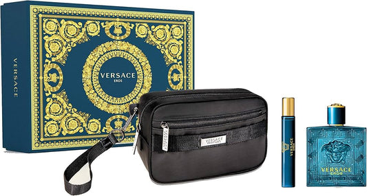 Versace Eros Edt 100ml 2Pcs Bag Set