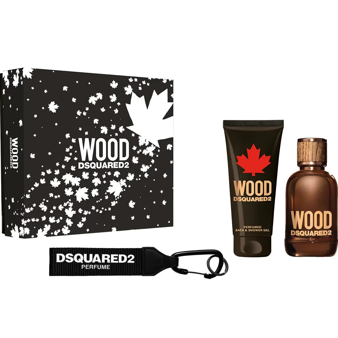 DSQUARED2 WOOD MEN EDT 100ML 3PCS SET