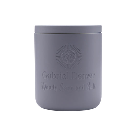 Gabriel Denver Woody Sage And Salt Scented Candle 200Gm