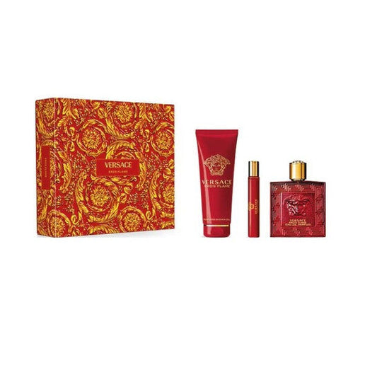 Versace Eros Flame Edp 100ml 3Pcs set